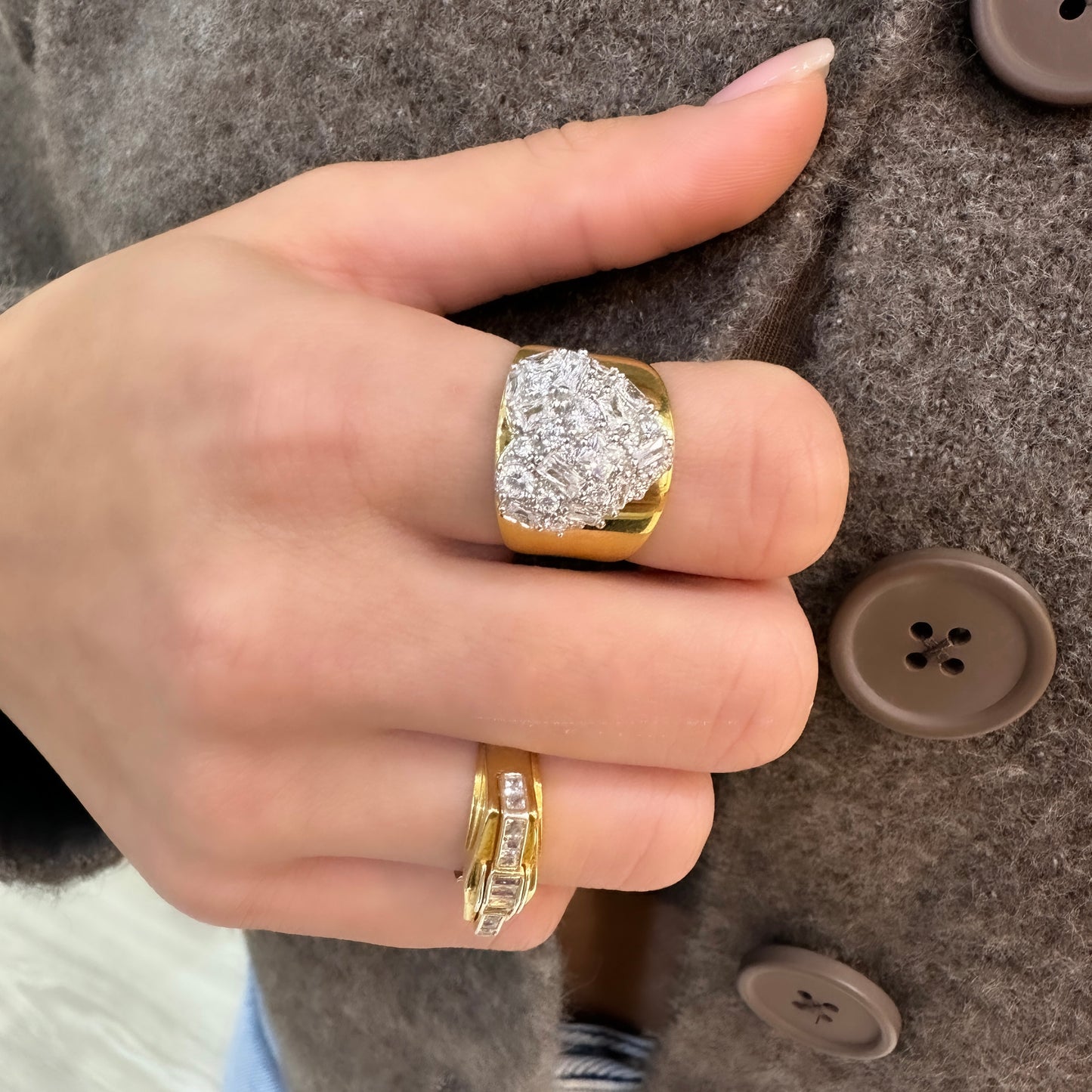 Heart Domed Ring