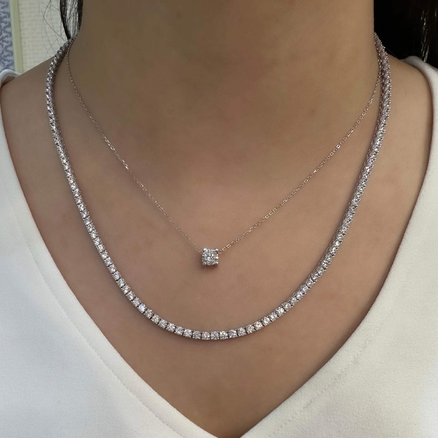İki Karat Designer Tektaş Kolye