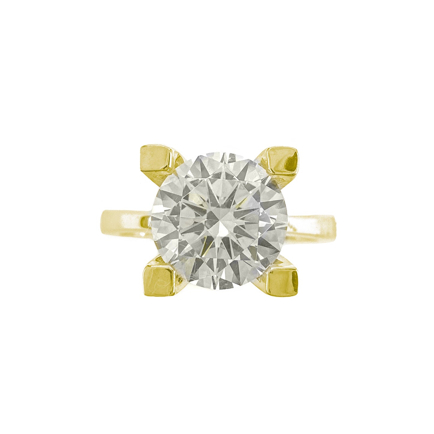 Two Carat Solitaire Ring