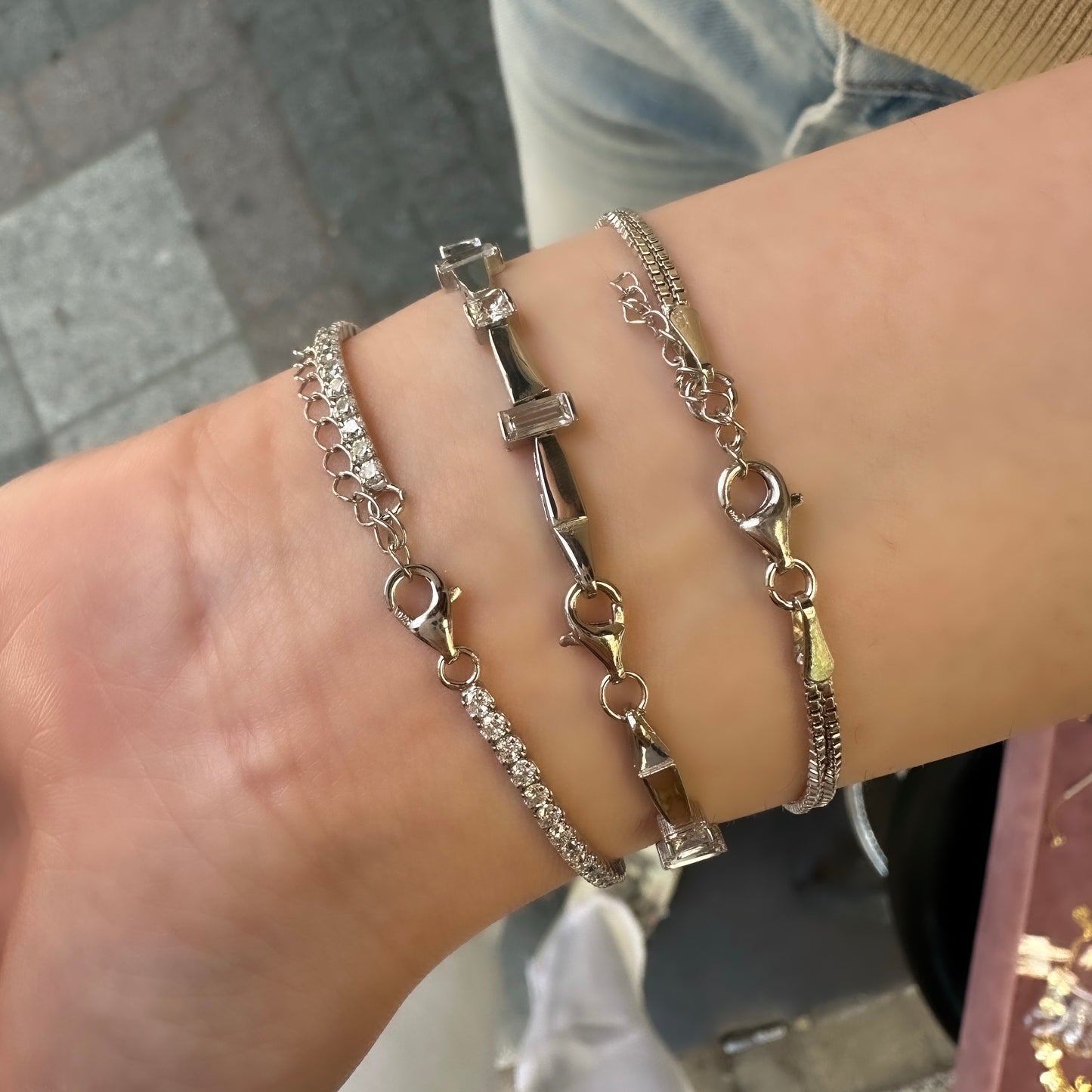 İkili Kalp Bileklik