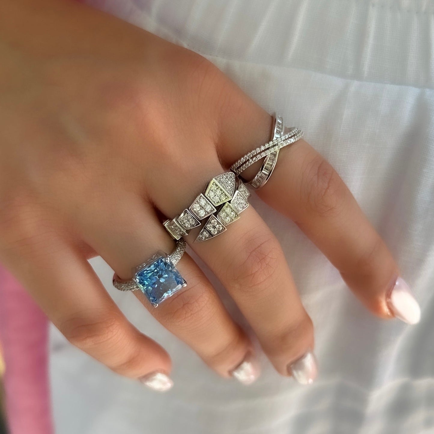 Snake Model Ring