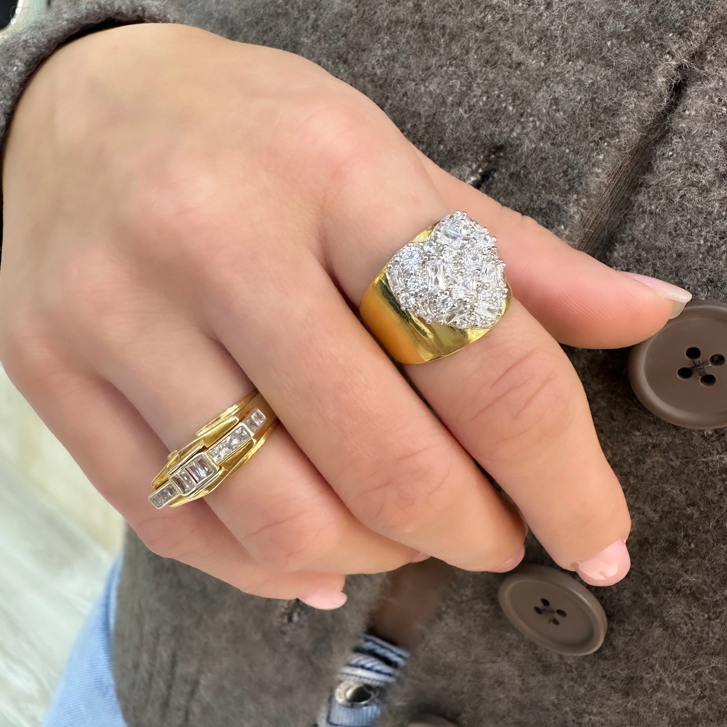 Heart Domed Ring