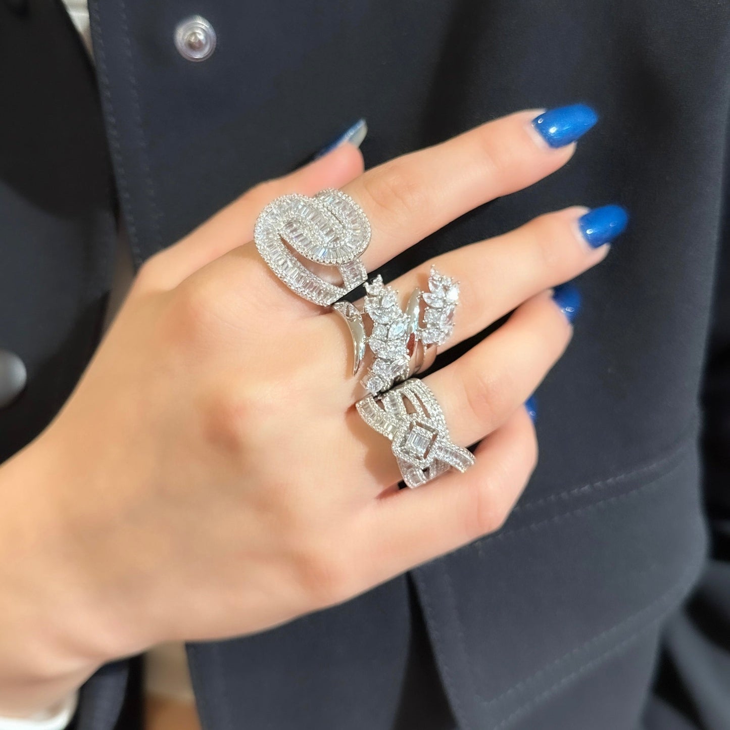 Marquise Leaf Ring