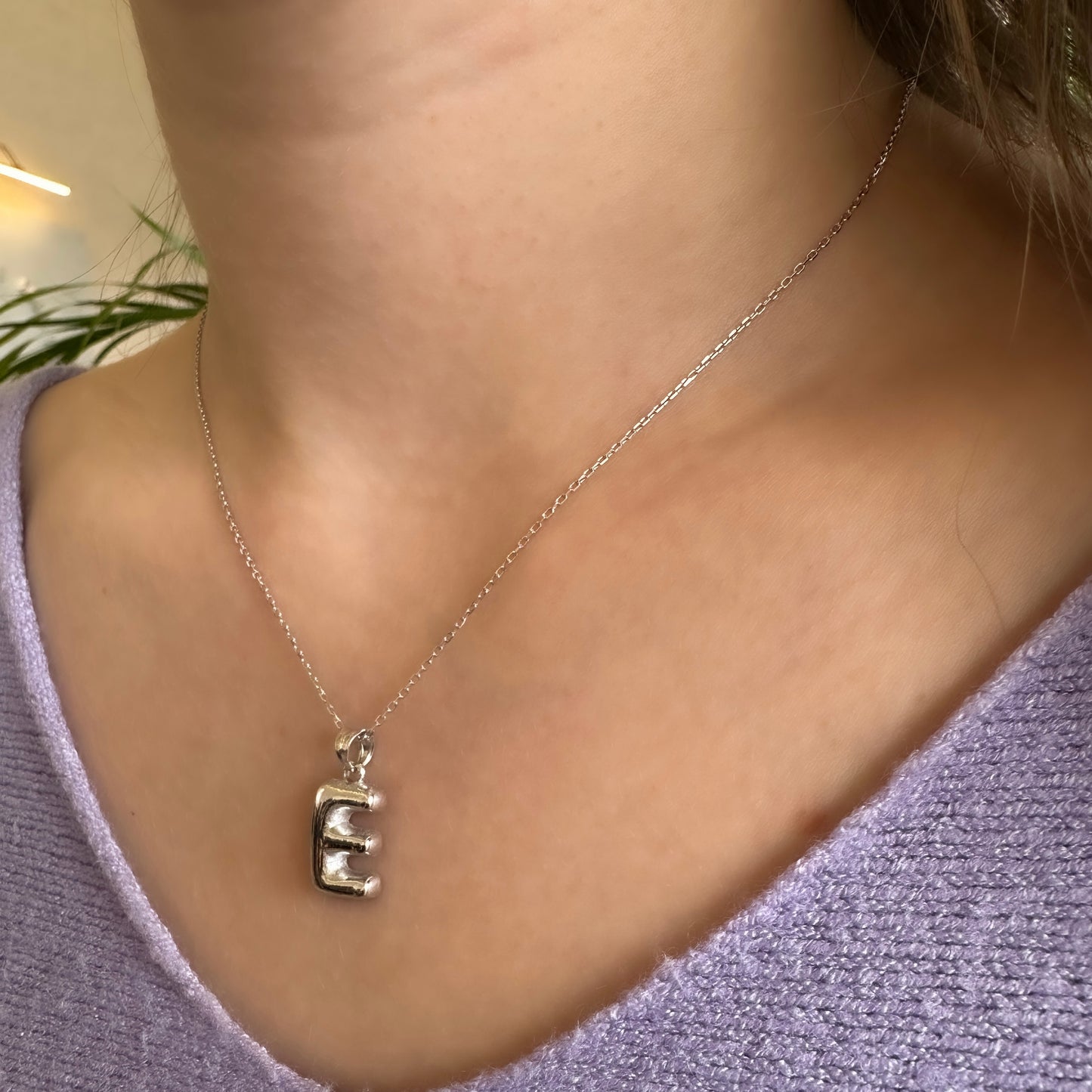 Balloon Letter Necklace