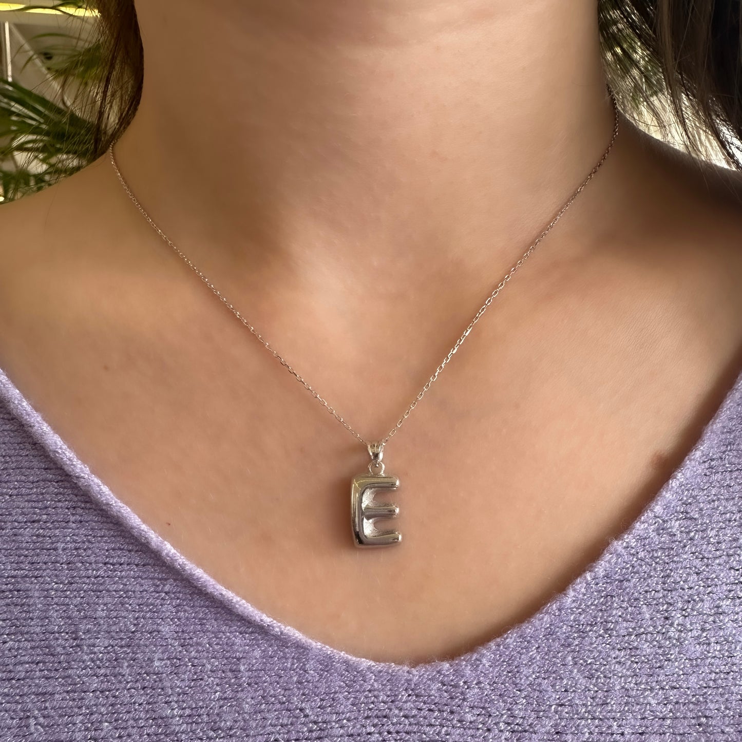Balloon Letter Necklace