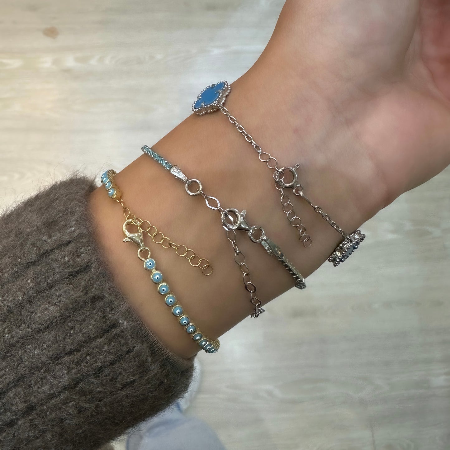 Blue Waterway Bracelet