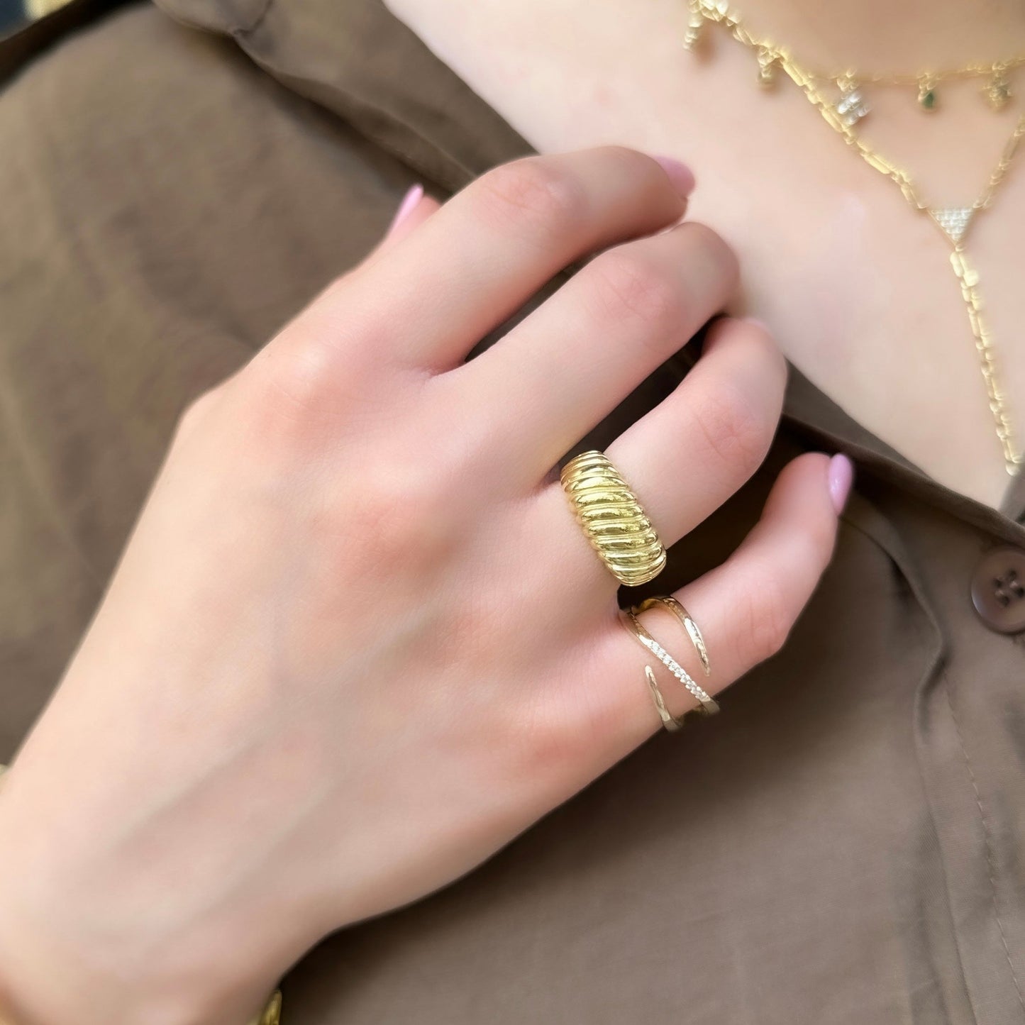 Line Vintage Ring