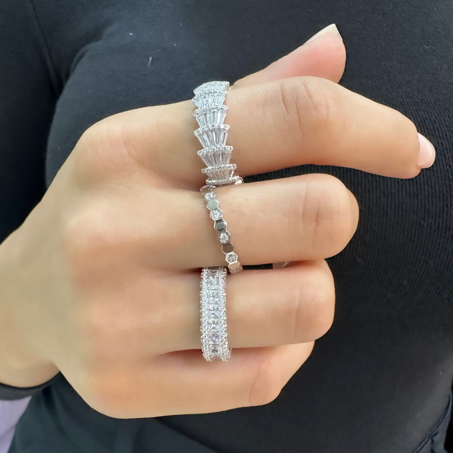 Stone Diamond Ring