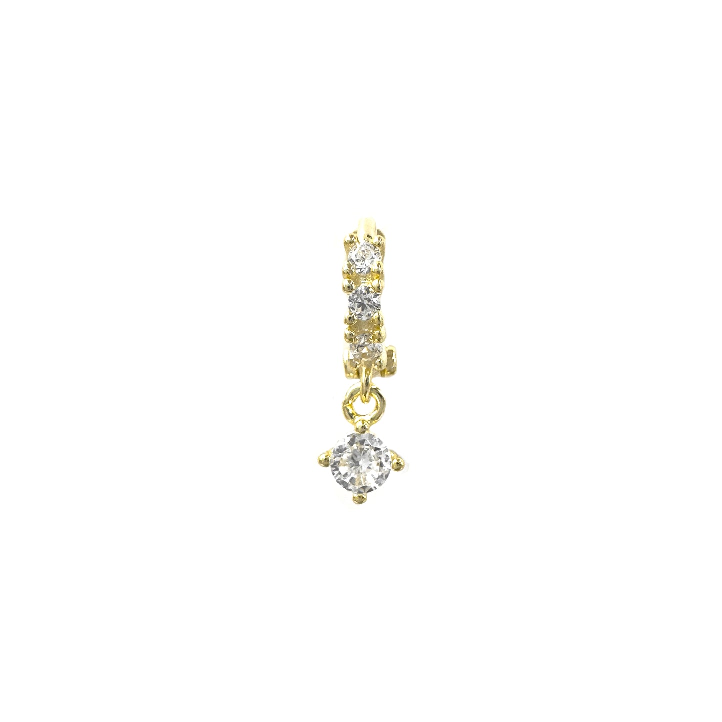 Round Halka Tektaş Piercing