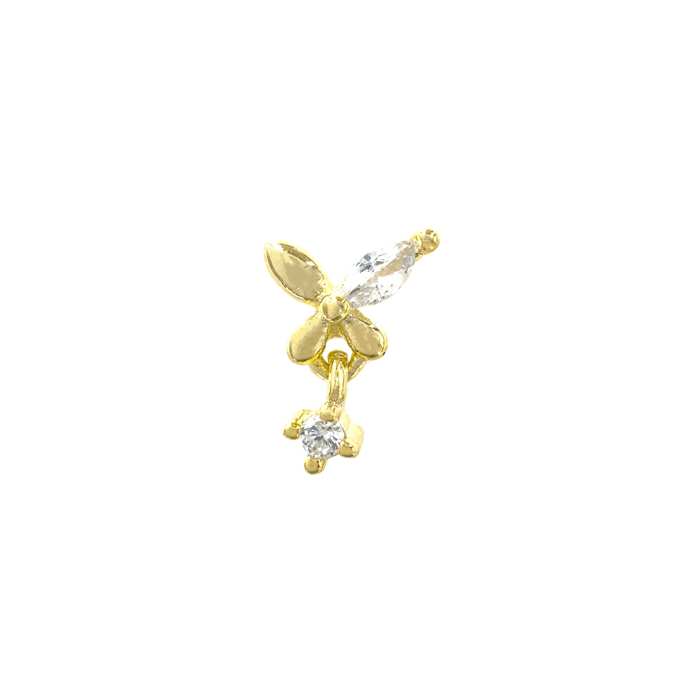 Sallantılı Kelebek Piercing
