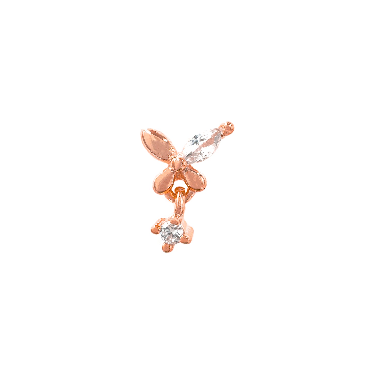 Sallantılı Kelebek Piercing