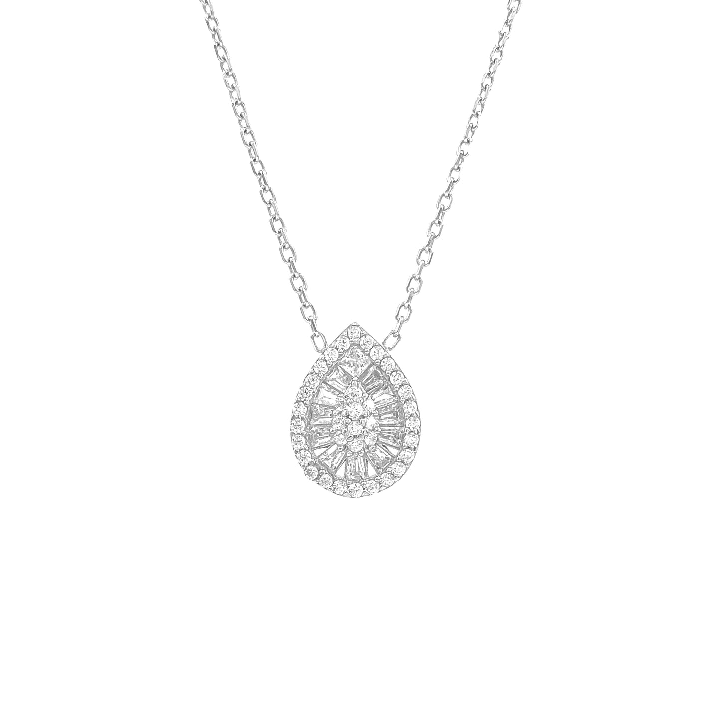 Stone Drop Necklace