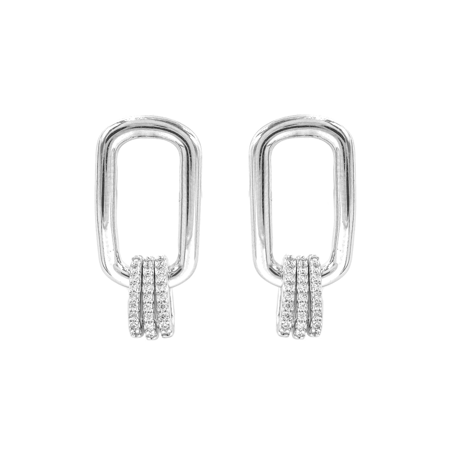 Stone Dangle Earrings