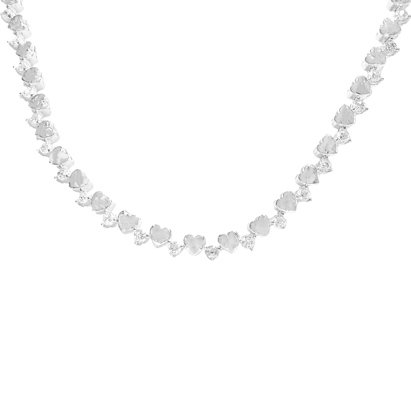 Taşlı Heart Kolye