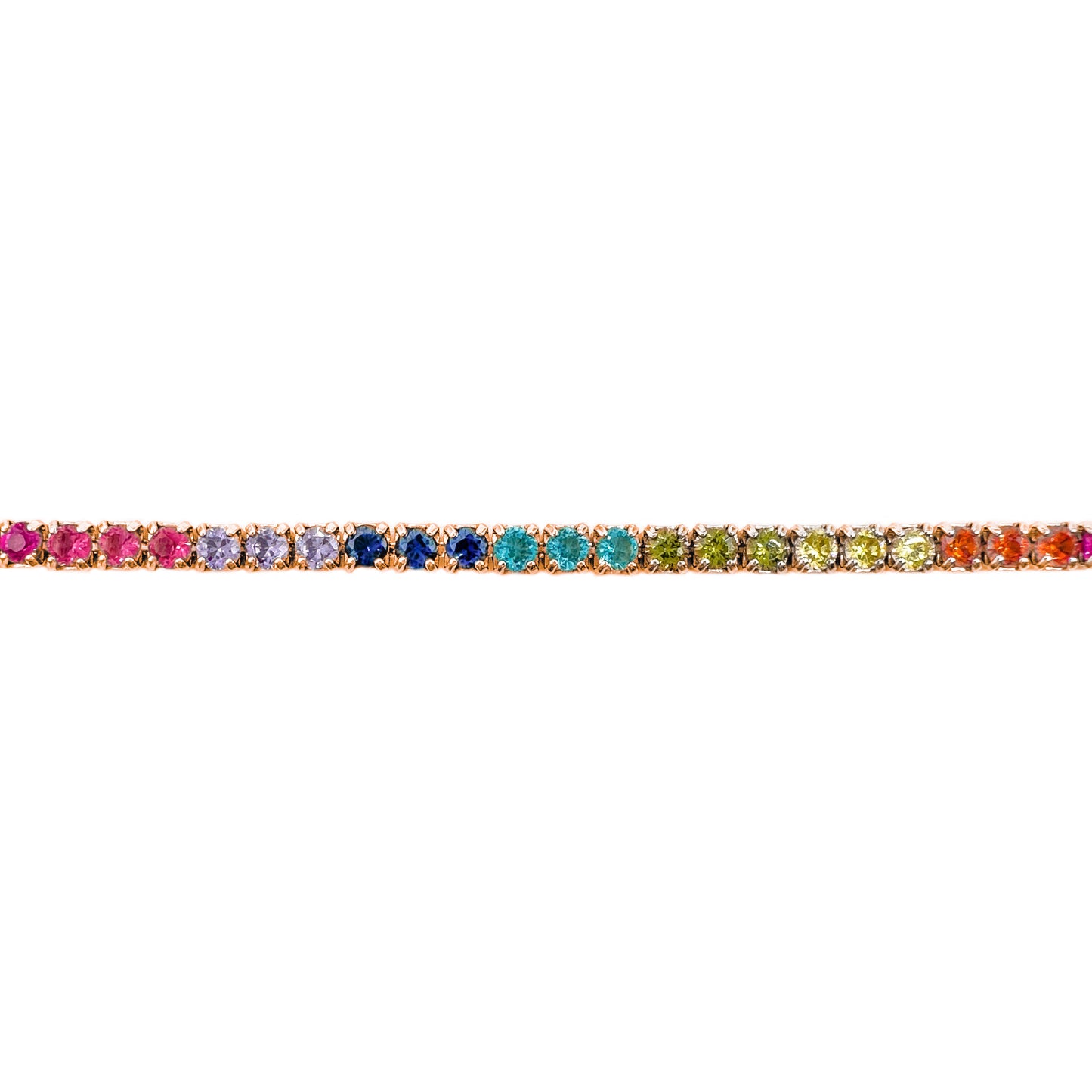 Buntes dünnes Waterway-Armband