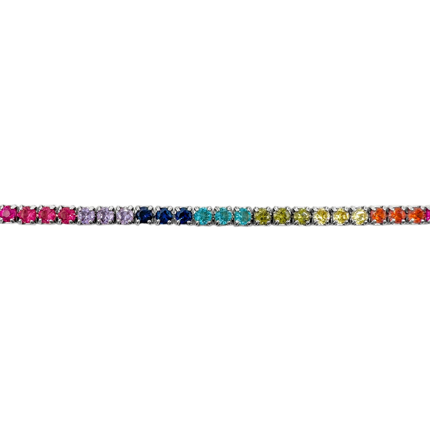 Buntes dünnes Waterway-Armband