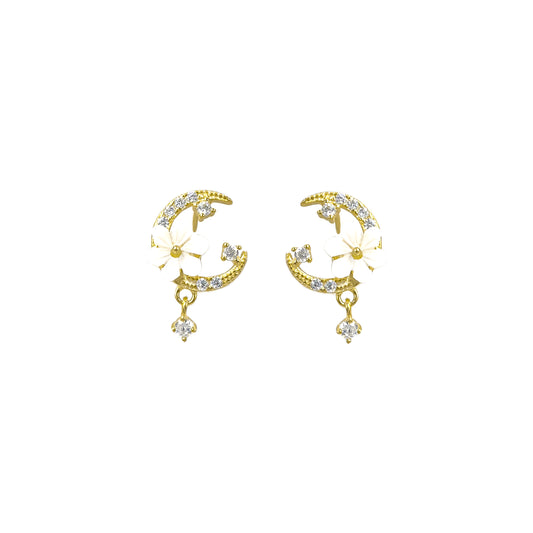 Flower Mother of Pearl Earrings
