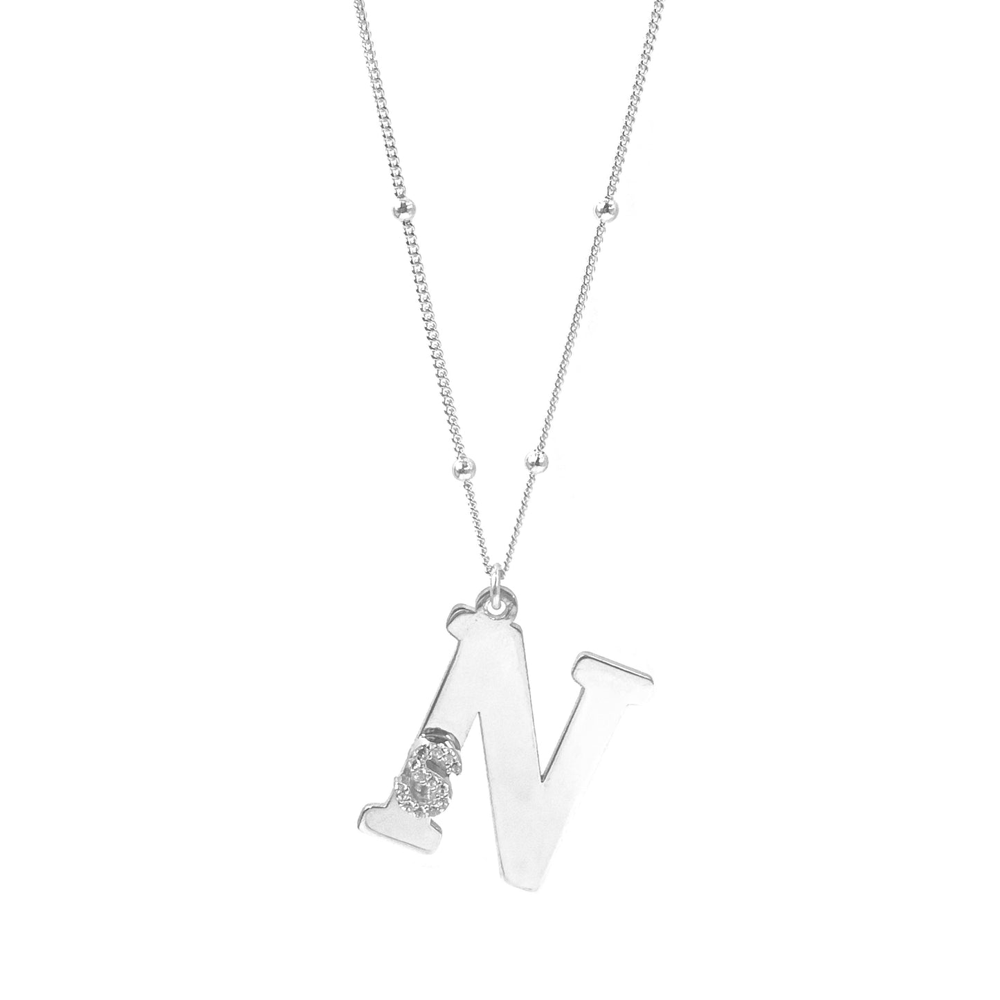 Double Letter Necklace