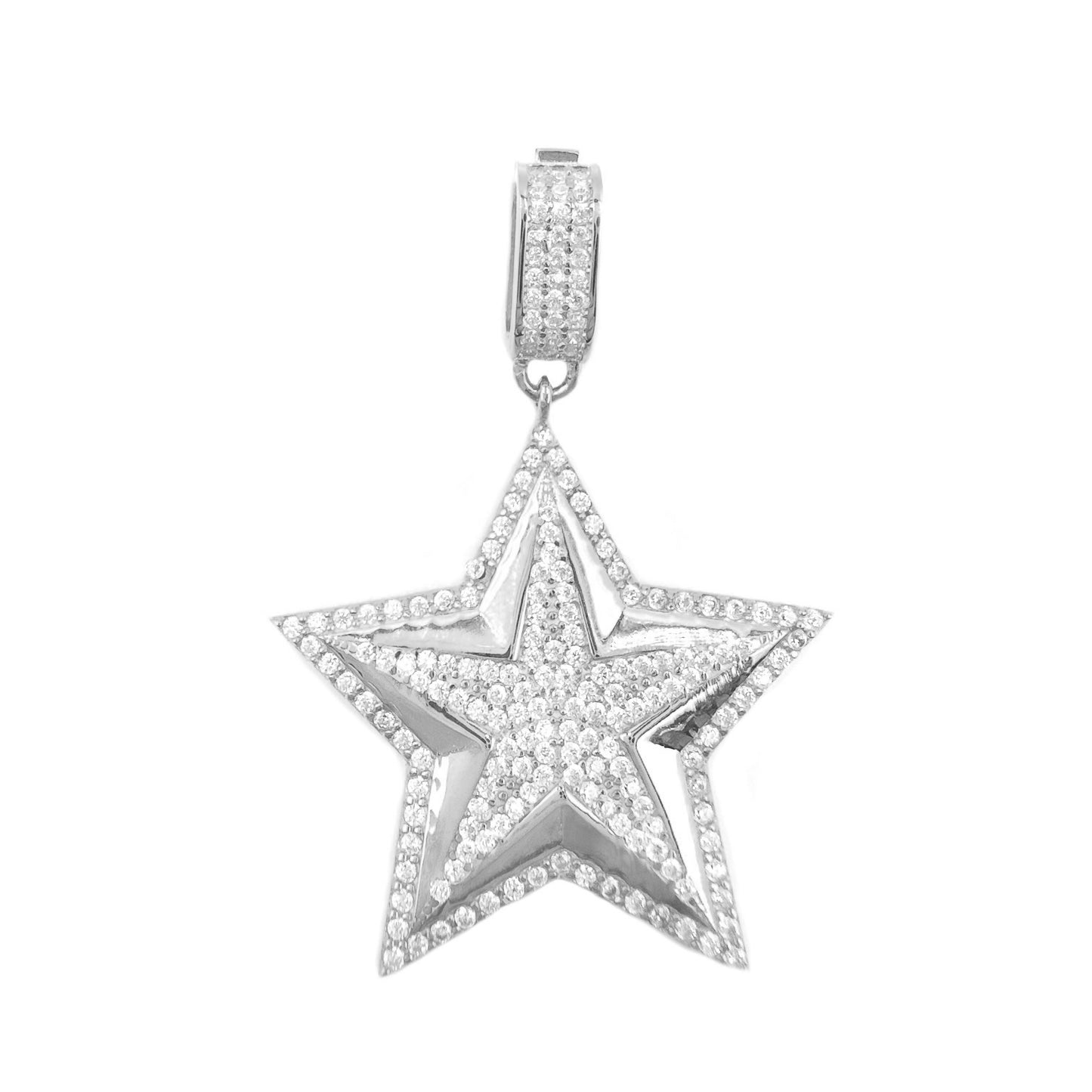Stone Star Pendant / Charm