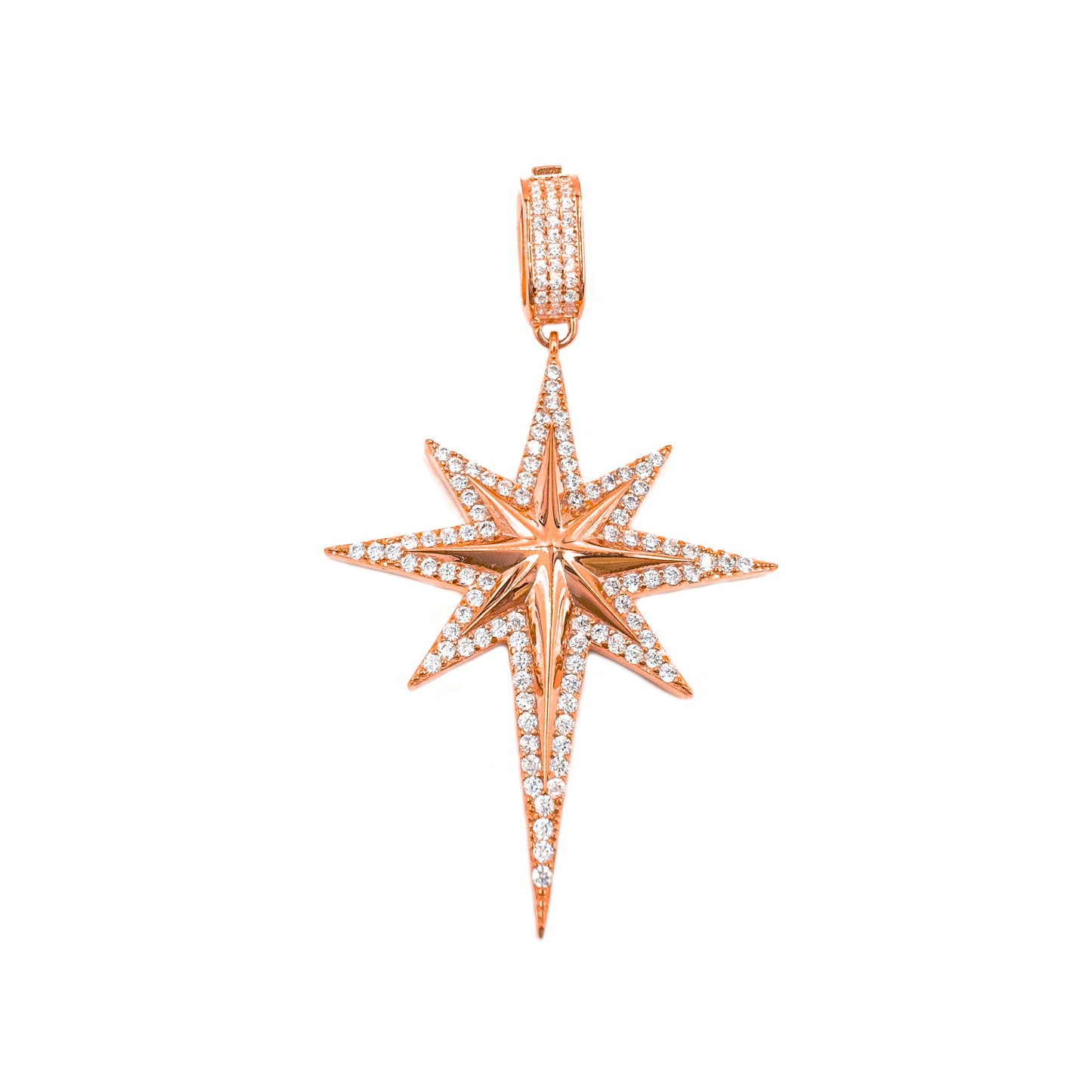 Stone Pole Star Pendant / Charm
