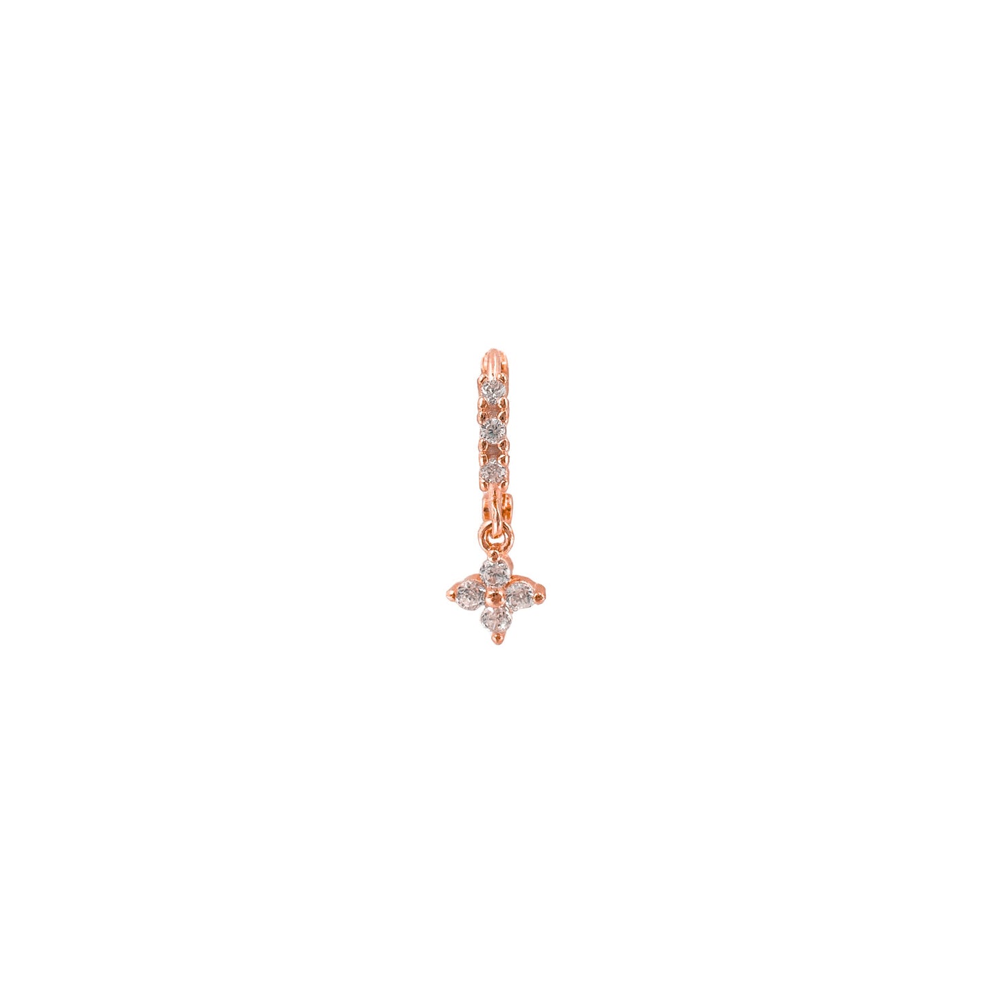 Steinblumen-Piercing