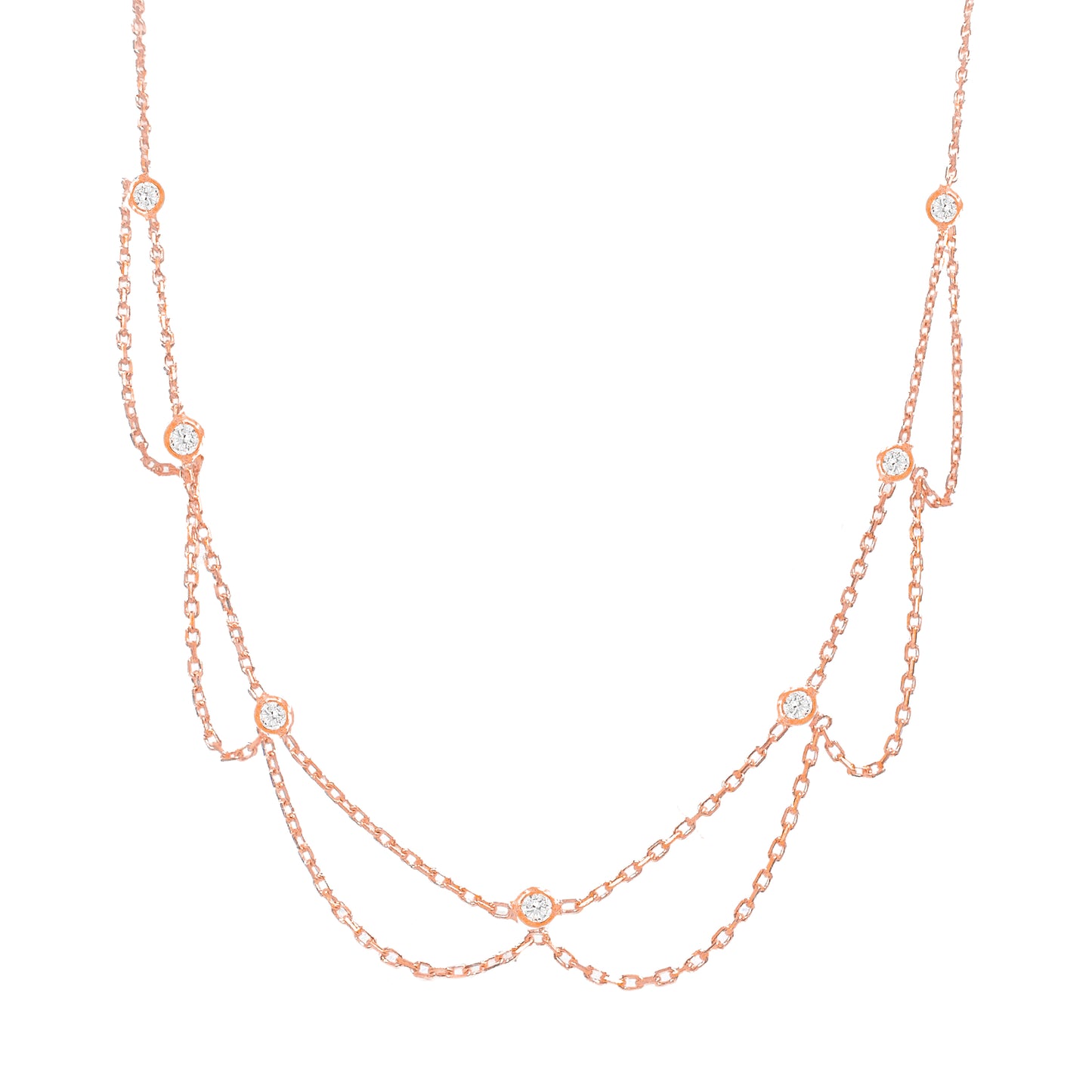 Taşlı Zincir Model Choker