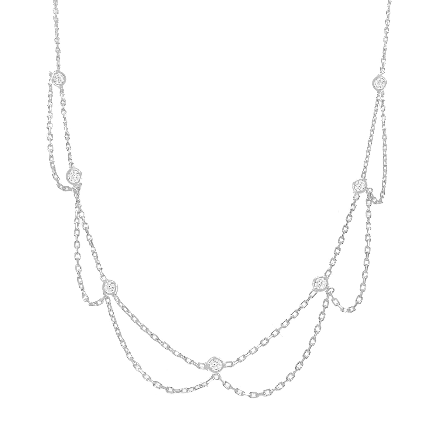Taşlı Zincir Model Choker