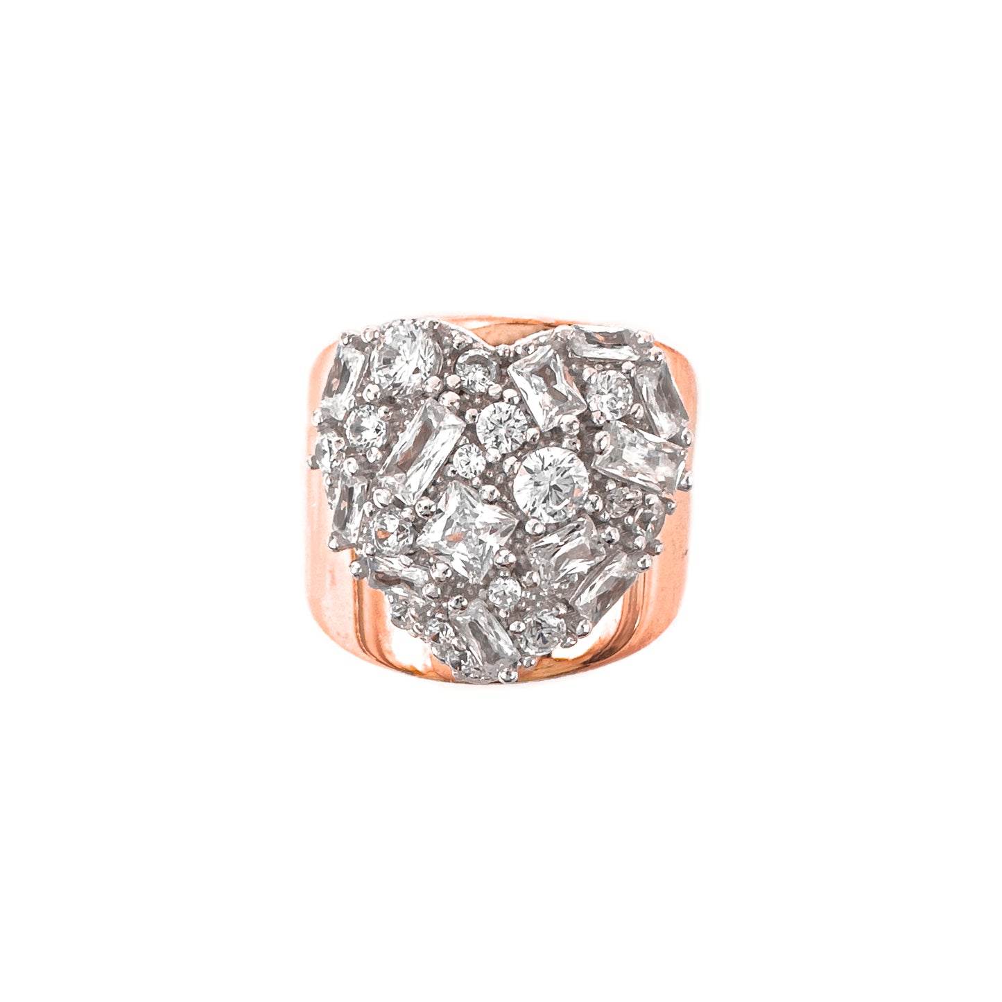Heart Domed Ring