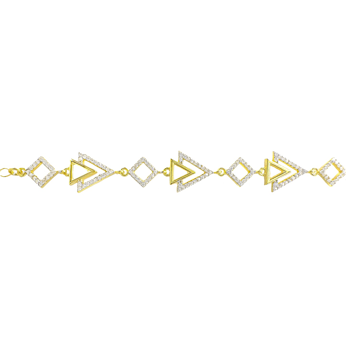 İç İçe Üçgen Design Bileklik