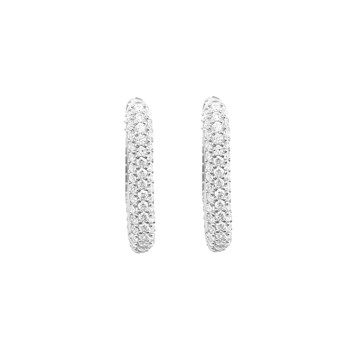 Oval Hoop Earrings