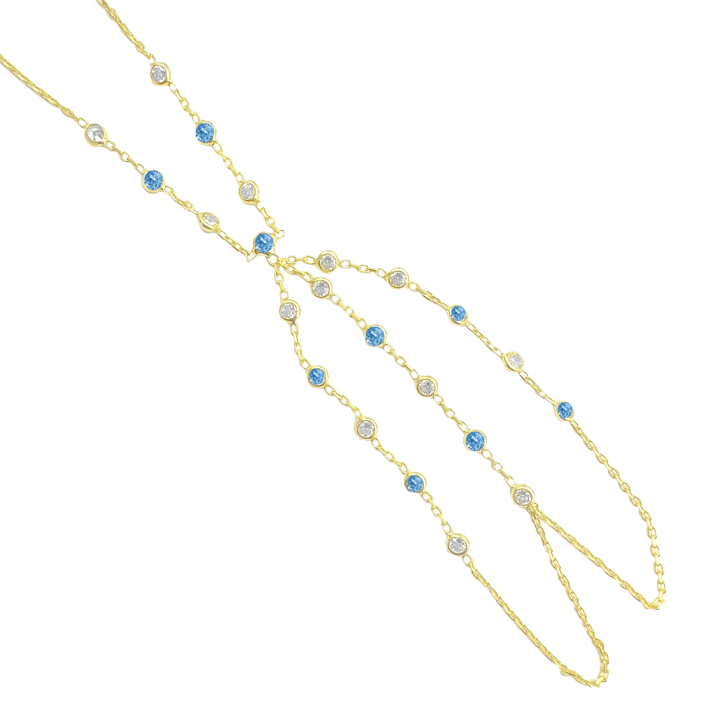 Chole Kristal Aqua Taşlı Şahmeran