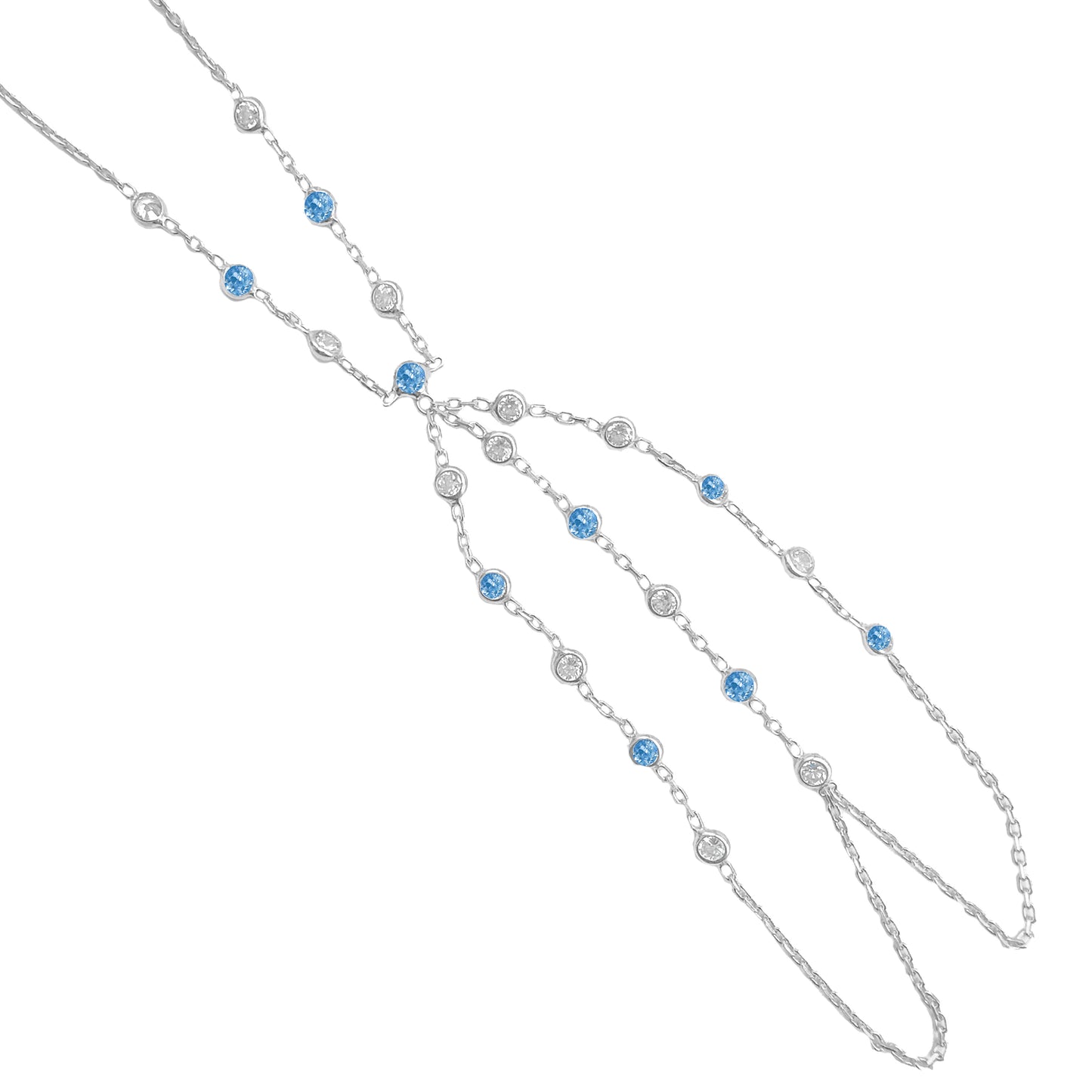 Chole Kristal Aqua Taşlı Şahmeran