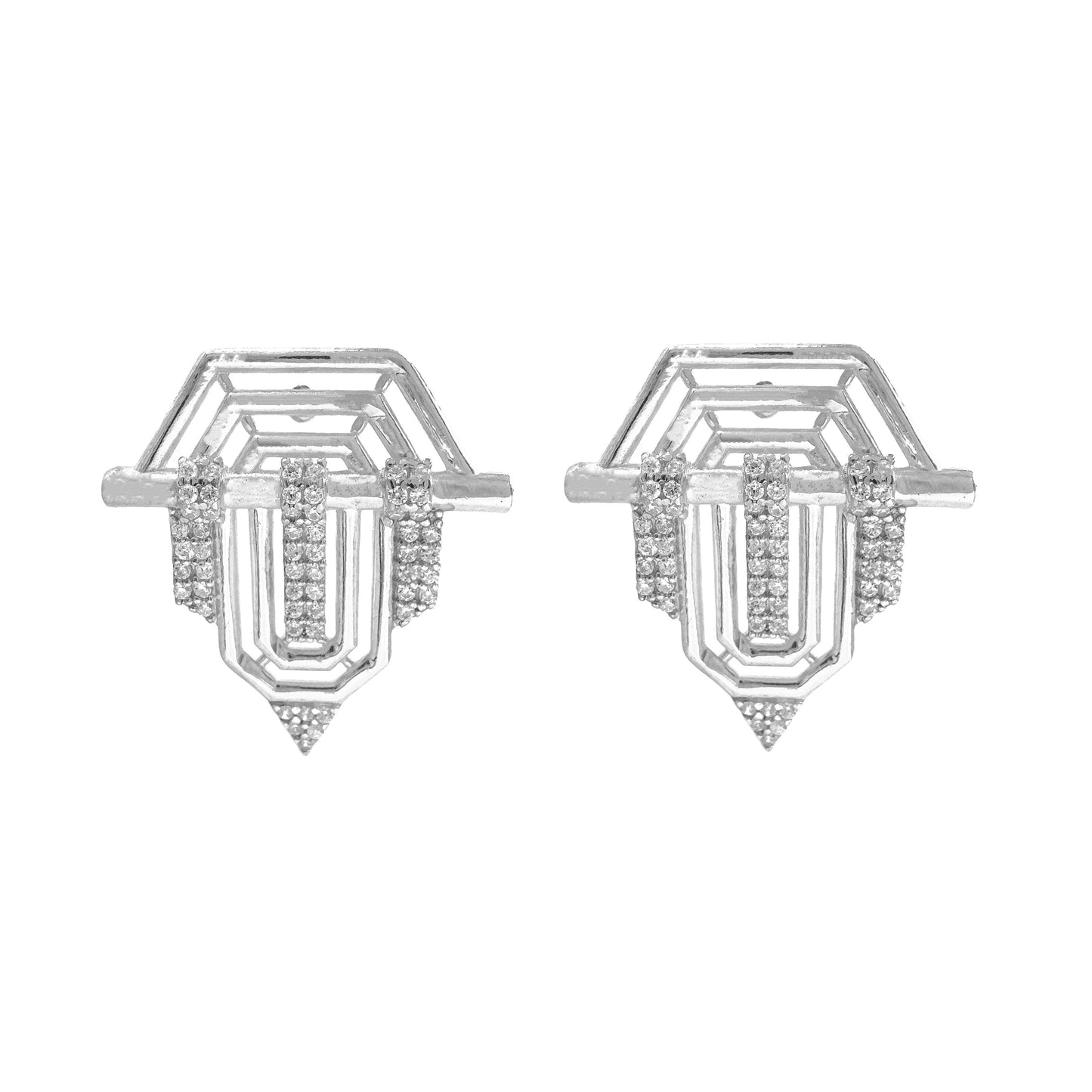Large Size T Serenay Earrings