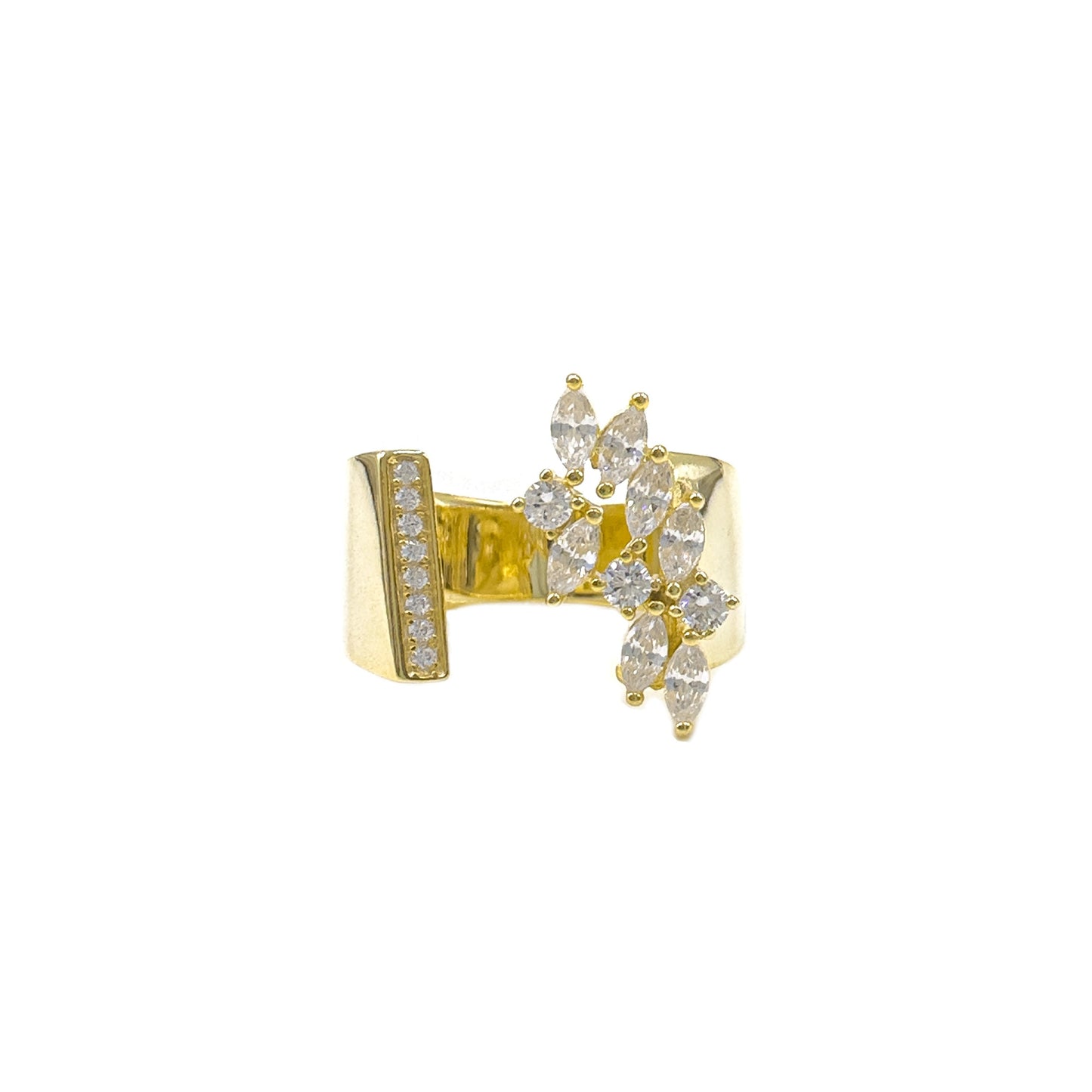 Blatt-Design-Ring