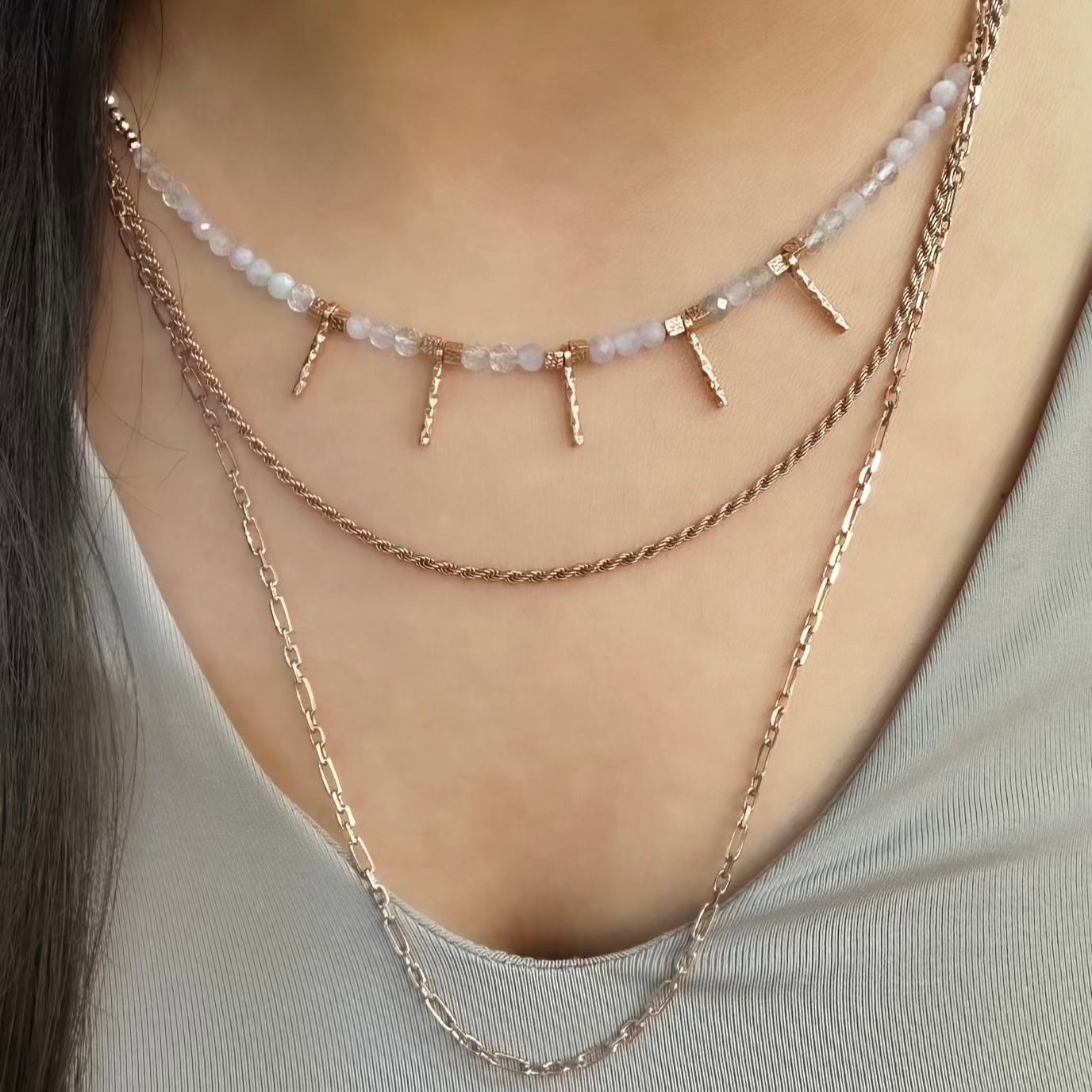 Natural Stone Necklace
