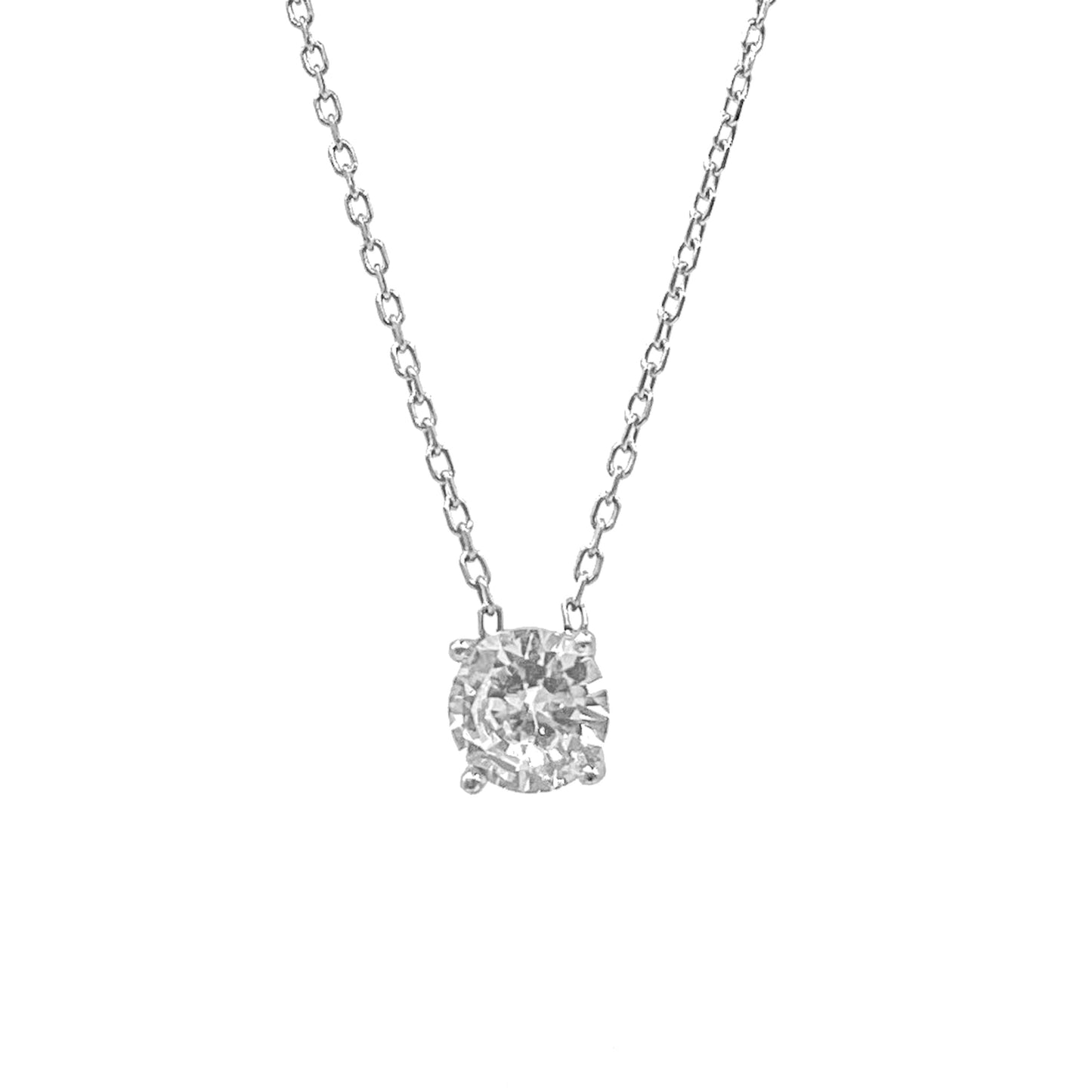 Medium Solitaire Necklace