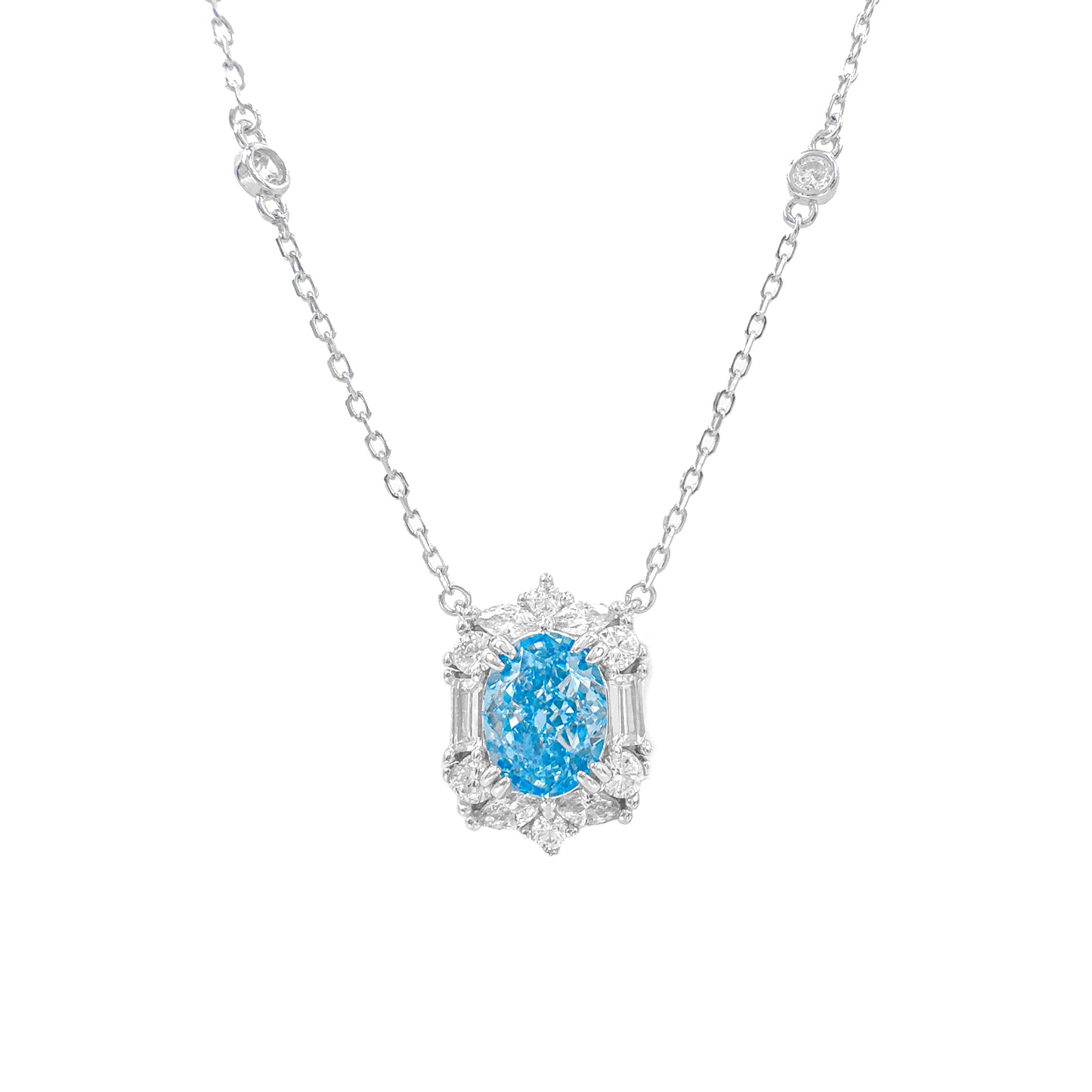 Colorful Stone Design Necklace