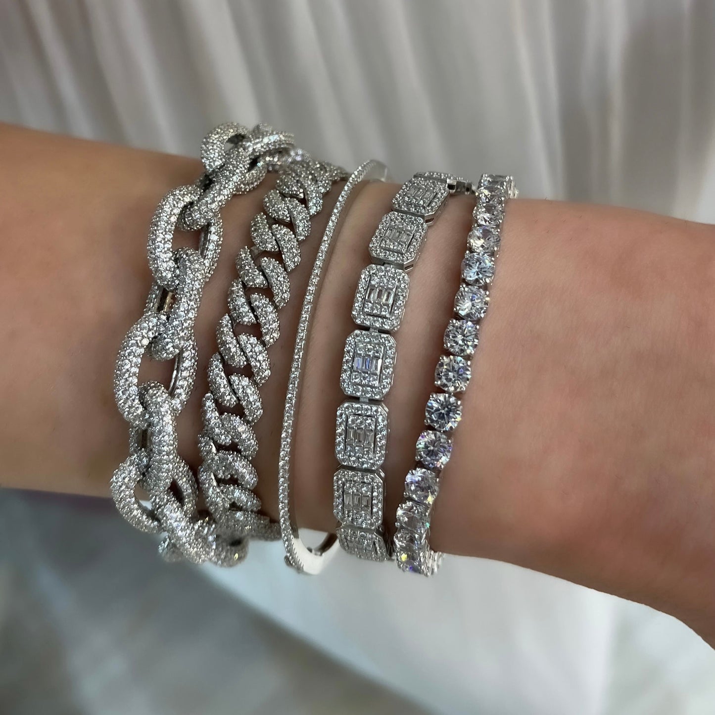 Stone Hollow Bracelet