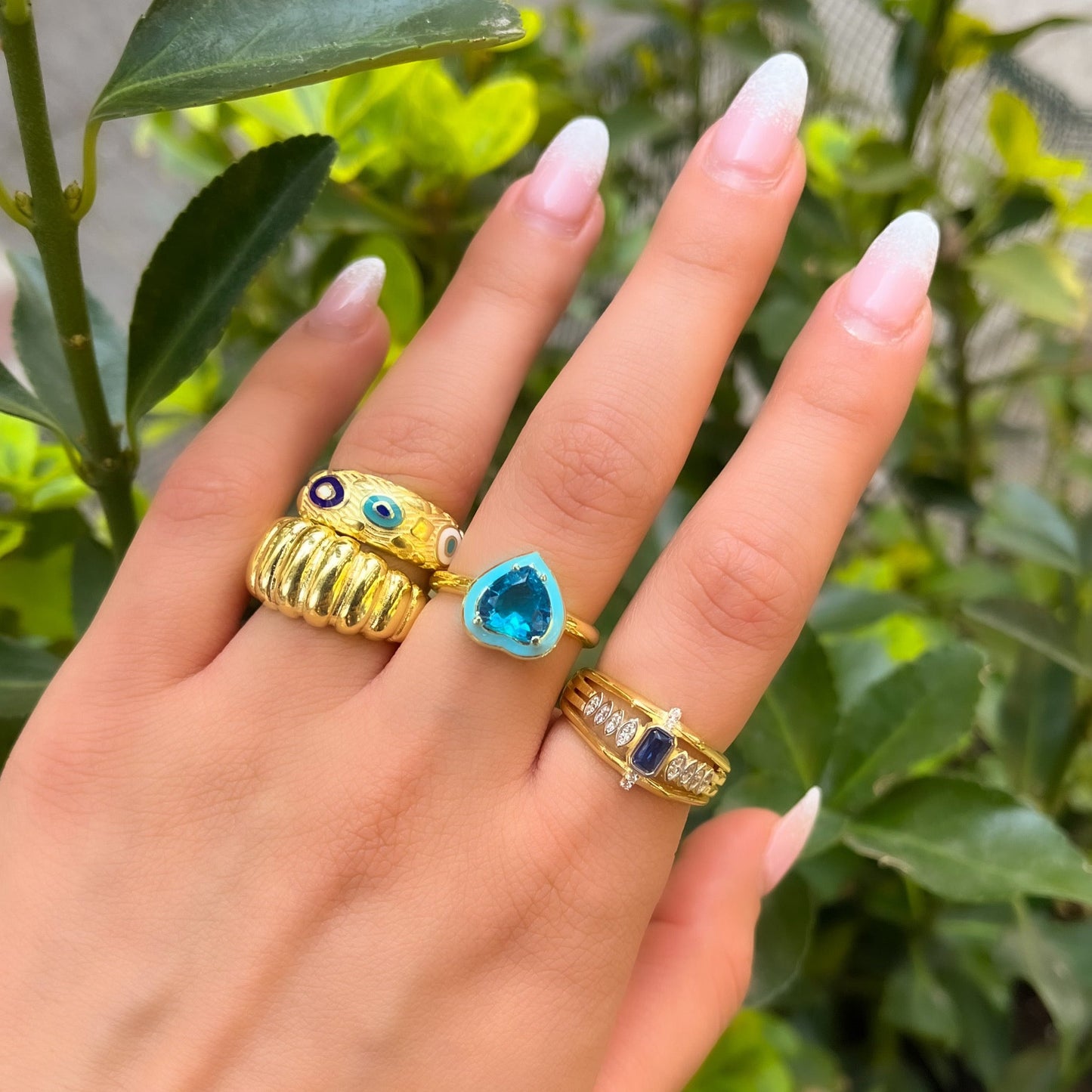 Emaille-Ring