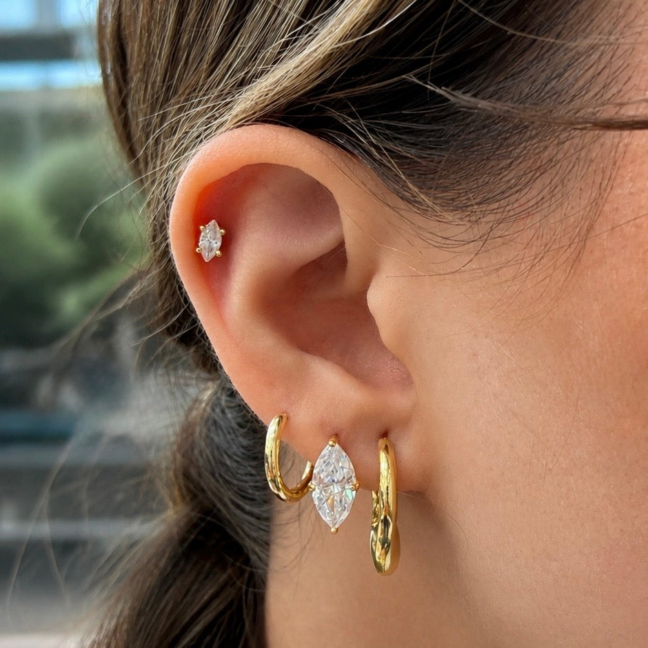 Markiz Taşlı Piercing