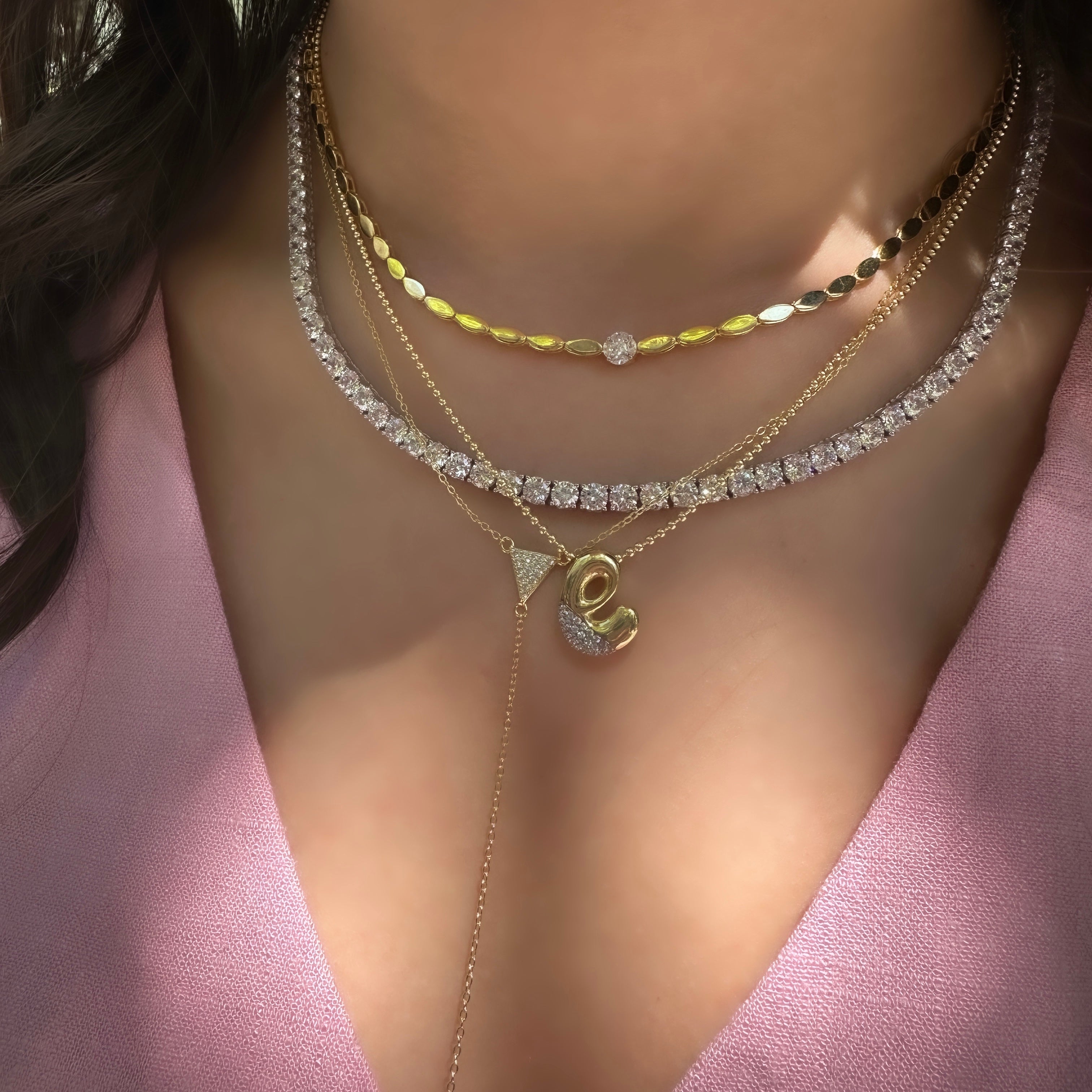 Dört mm Suyolu Kolye