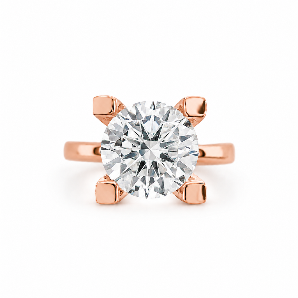 Three Carat Solitaire Ring