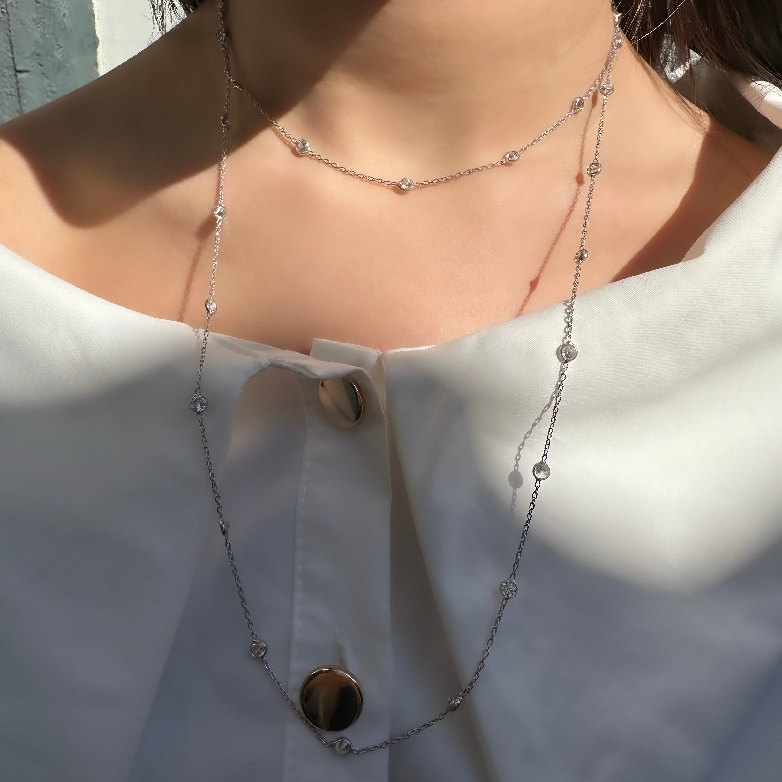 Taşlı Designer Kolye