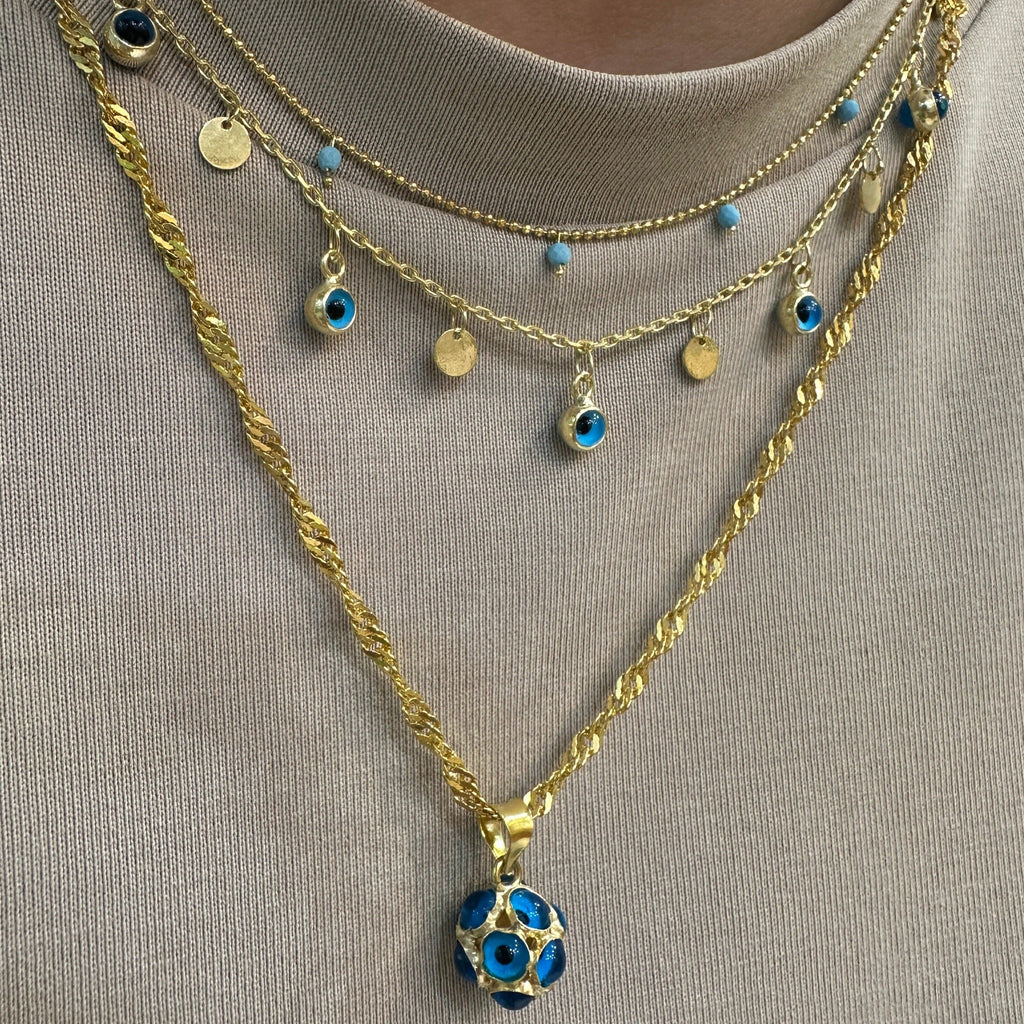 Sallantılı Nazar Kolye