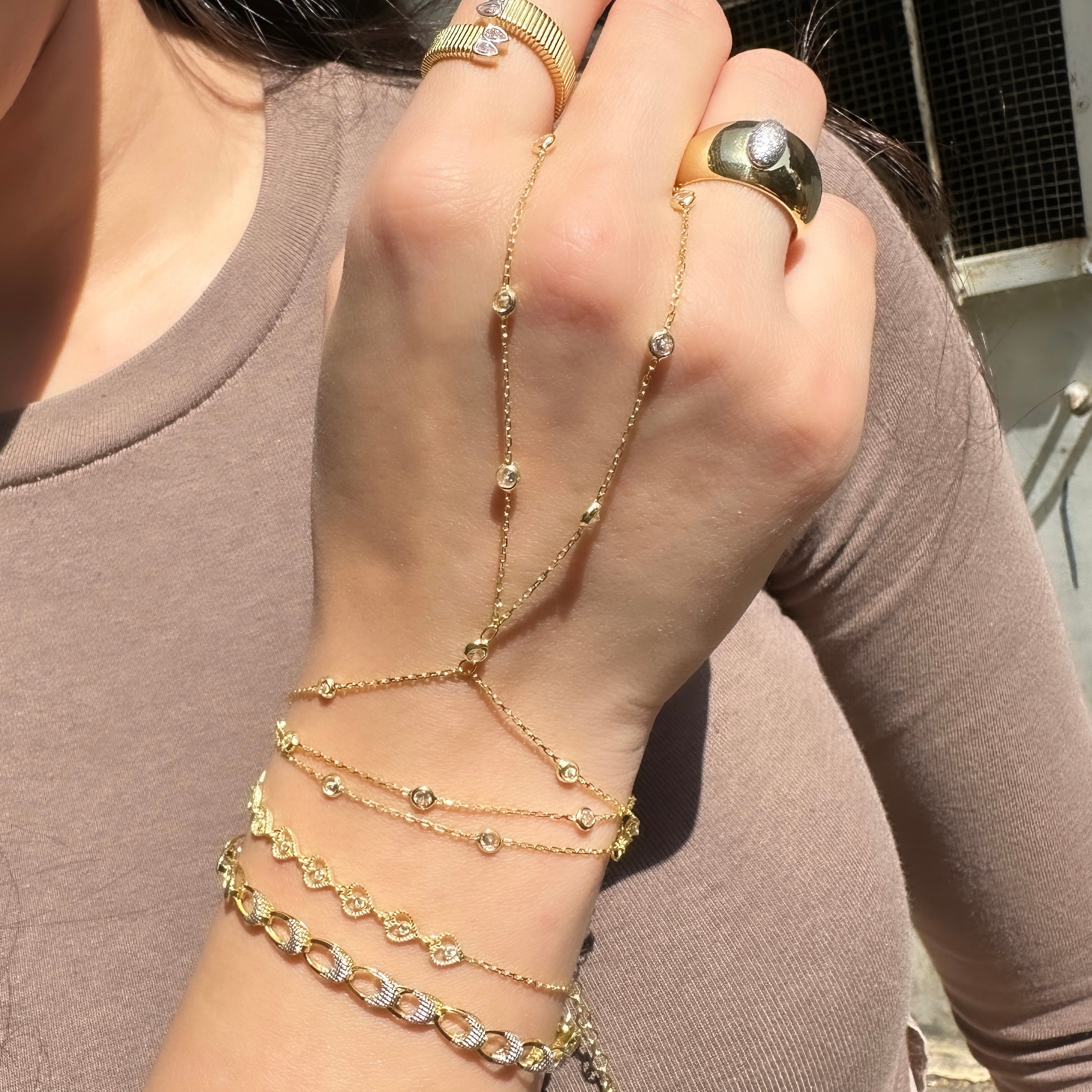 Lupa Two Ton Bileklik