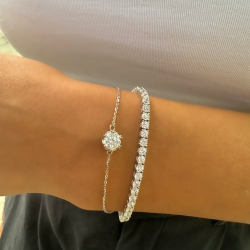 Mozanit Tektaş Bileklik