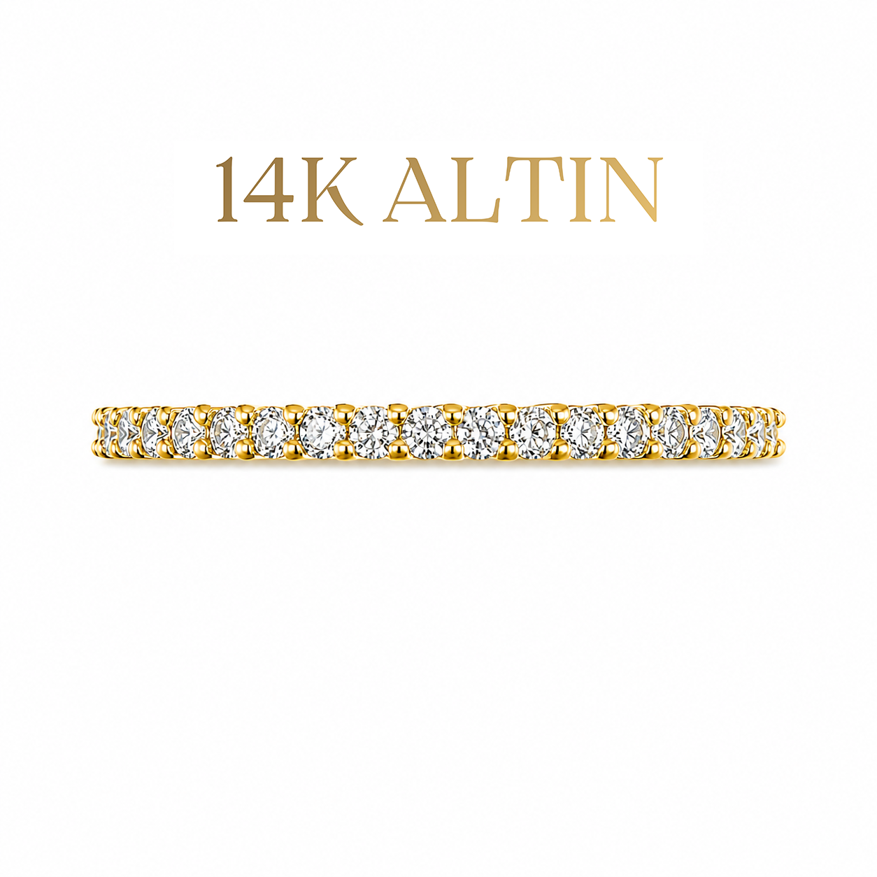 14 Karat Gold Memory Ring