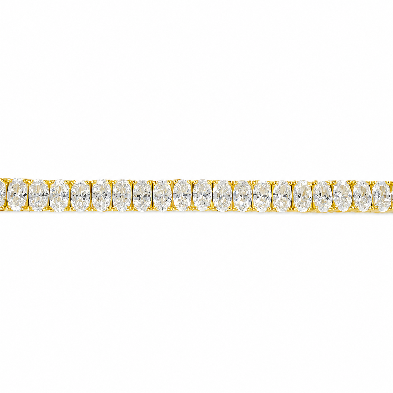 Oval Wasserrinnen-Armband