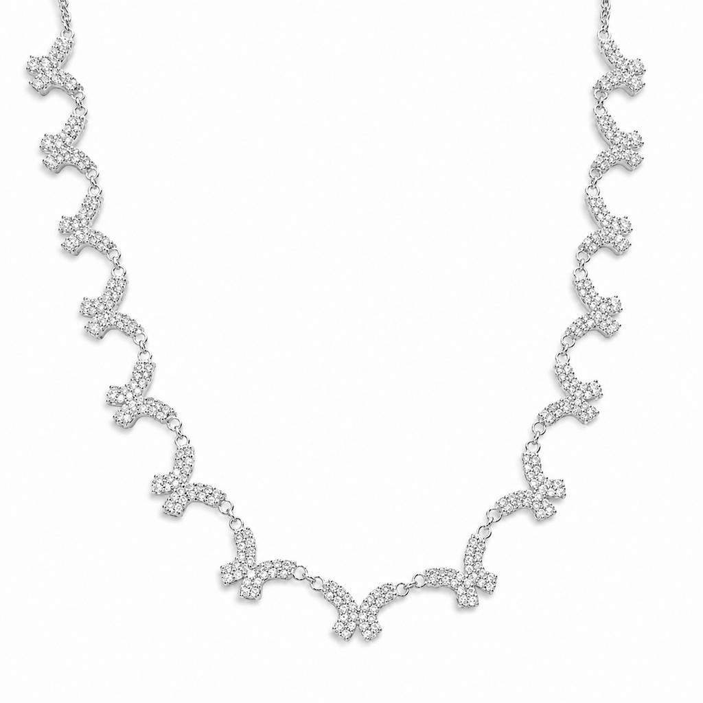 Vanessa Butterfly Choker Necklace