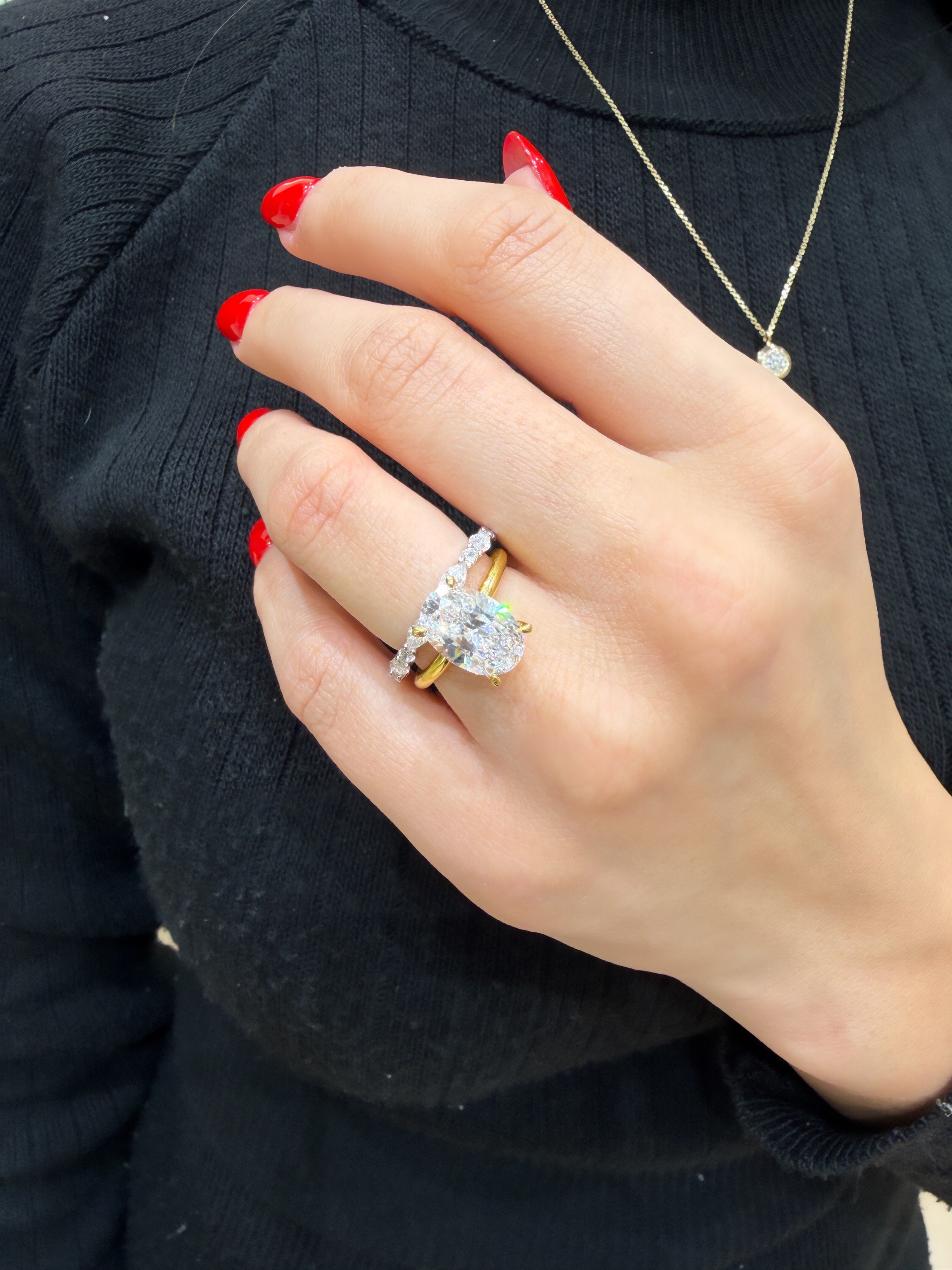 Markiz Taşlı İnce Tamtur Yüzük